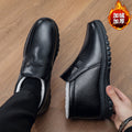 Winter new arrivals: stylish and minimalist men's high-top cotton shoes - versatile, warm, comfortable, fleece-lined, extra thick, casual snow boots