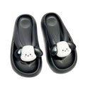 Thick sole flip flops cute slippers for women outwearsummer2023new arrivalpopular home stepping on shit feeling beach slippers wholesale