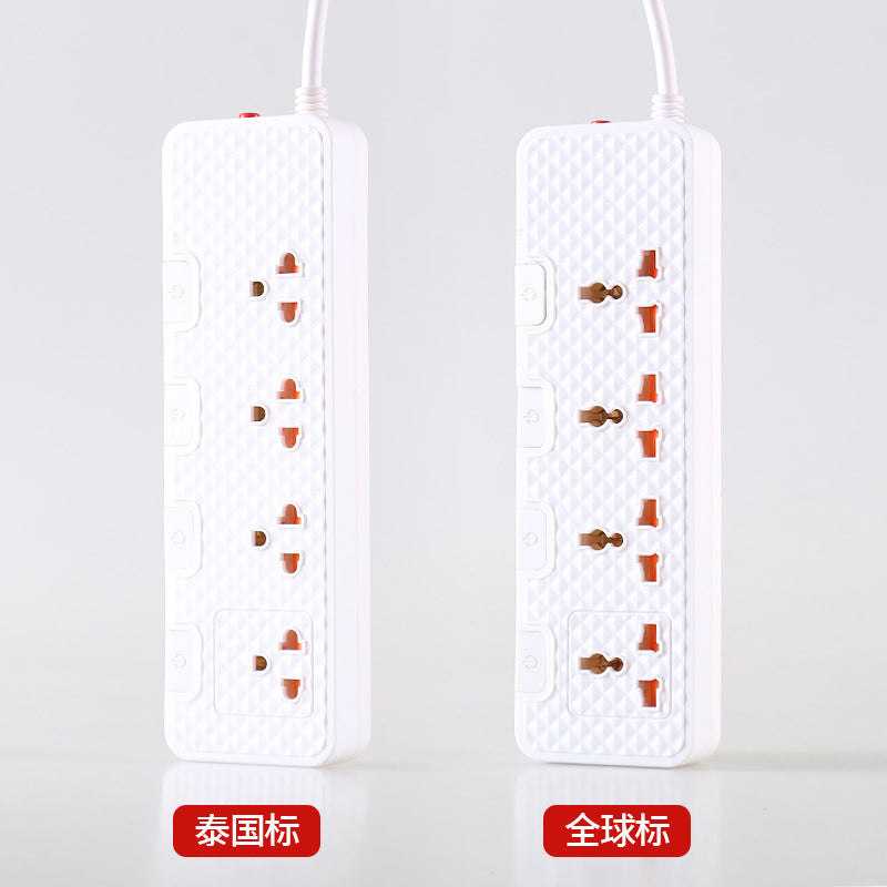 Plug-in  British standard European standard switch socket multi-function usb socket board plug-in board power strip wholesale