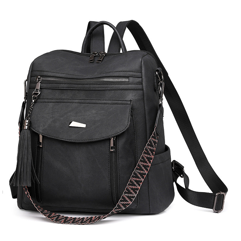 Spring 2024 Cross-border Trend PU Ladies Bag Ladies Backpack Multifunctional Backpack Wholesale