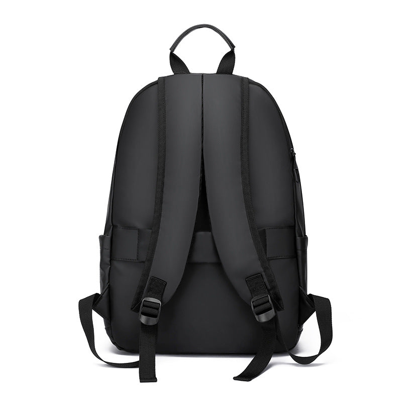 New Fashion Trend Backpack Black College Student School Bag Casual Large Capacity Men's Travel Computer Backpack