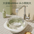 Newborn baby washbasin set - collapsible 3-piece kit for bathing and diaper changes