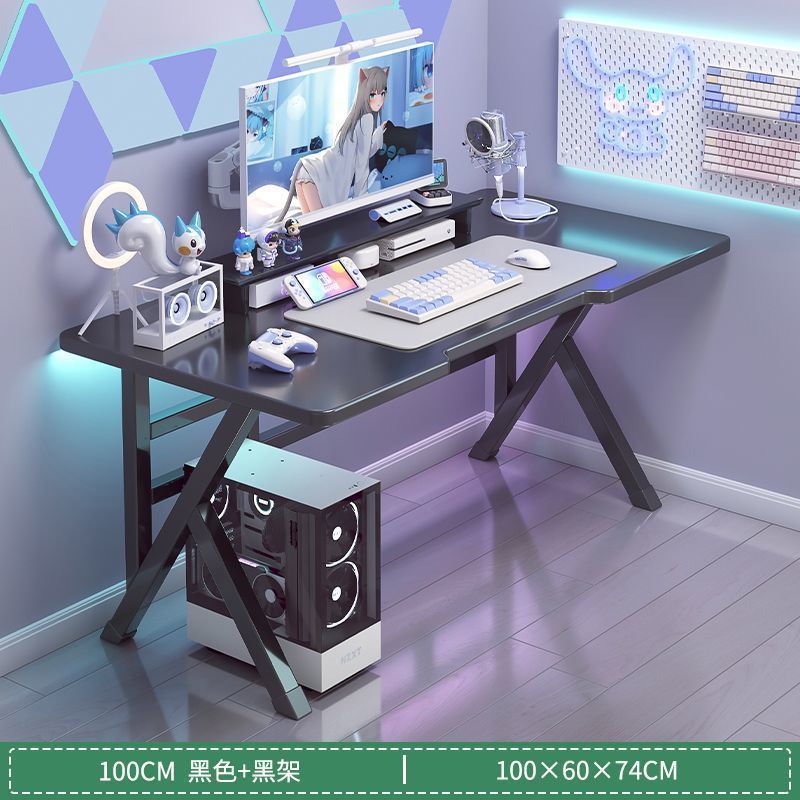 Computer desk desktop home bedroom gaming desk chair simple table workbench study table student desk office desk