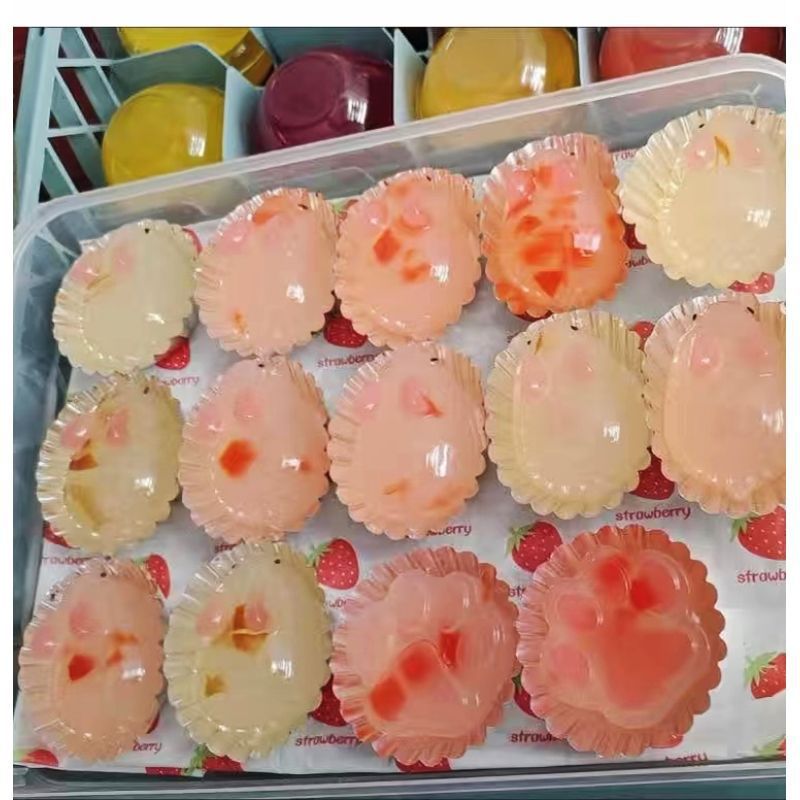 Distribute a commercial stall box, bowl cake storage box, glass bowl, transparent dumpling box, frozen fresh-keeping box.