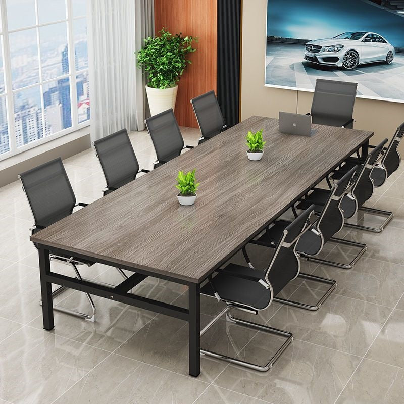 Conference table long table office desk minimalist modern office negotiation table simple rectangular training table workstation