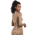 New seamless quick-dry long sleeve ski jacket - breathable outdoor casual sports top for running, fitness, and yoga (autumn/winter)