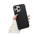 Matte frosted large hole candy color phone case for apple 16 pro, iphone 13 anti-drop tpu full coverage 15 protective case