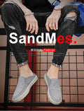 Canvas shoes for men summercasual lazy one-leg half-drag men's old beijing thousand-layer bottom cloth shoes trendy shoes spring & fall