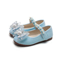 spring/autumn korean style new girls' leather shoes, export order, princess flats, children's velcro performance dance shoes
