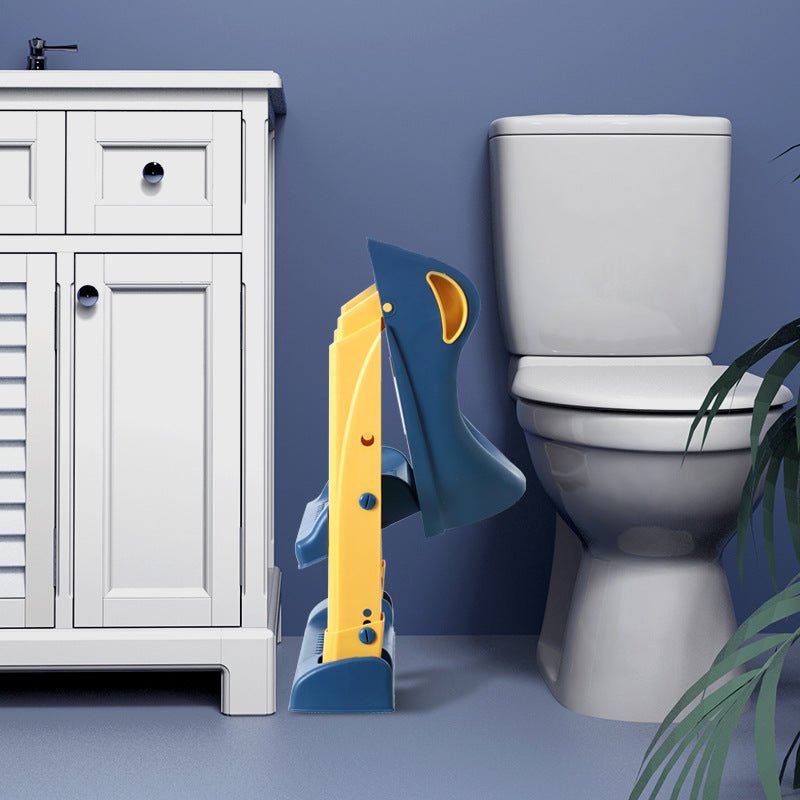 Children's toilet stair-type toilet auxiliary pad for male and female babies, step stool, toilet seat