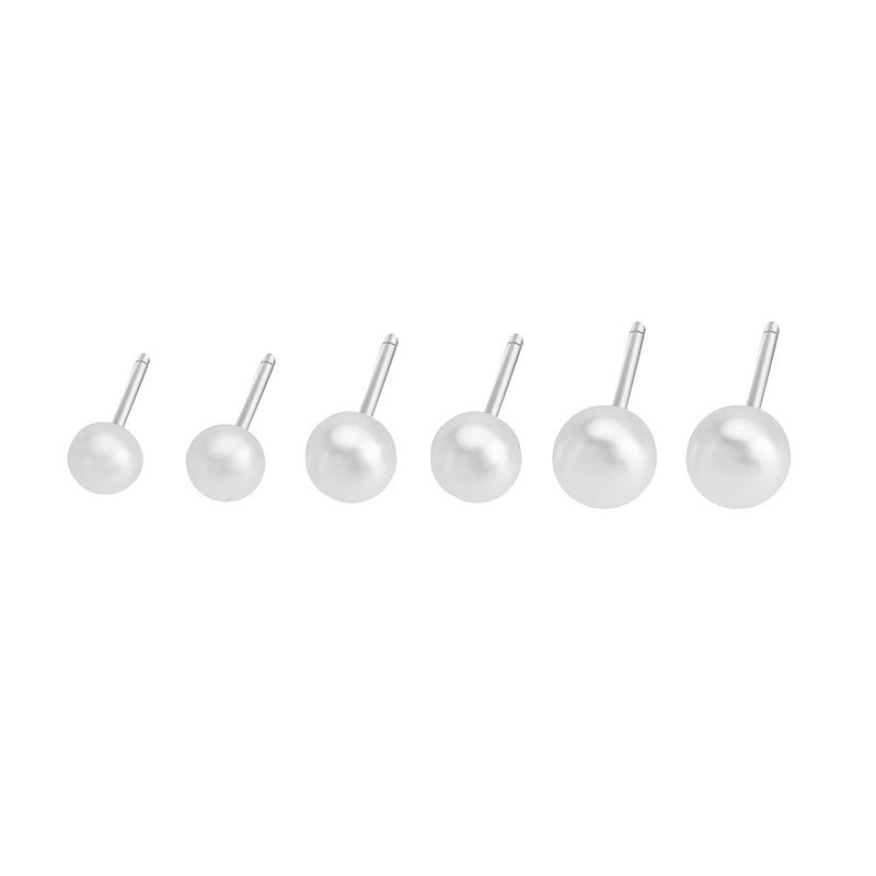 Ins pearl earrings for women niche styleaccessible luxuryeasiest for match earrings pendant classyretroelegant earrings 925 silver needle wholesale