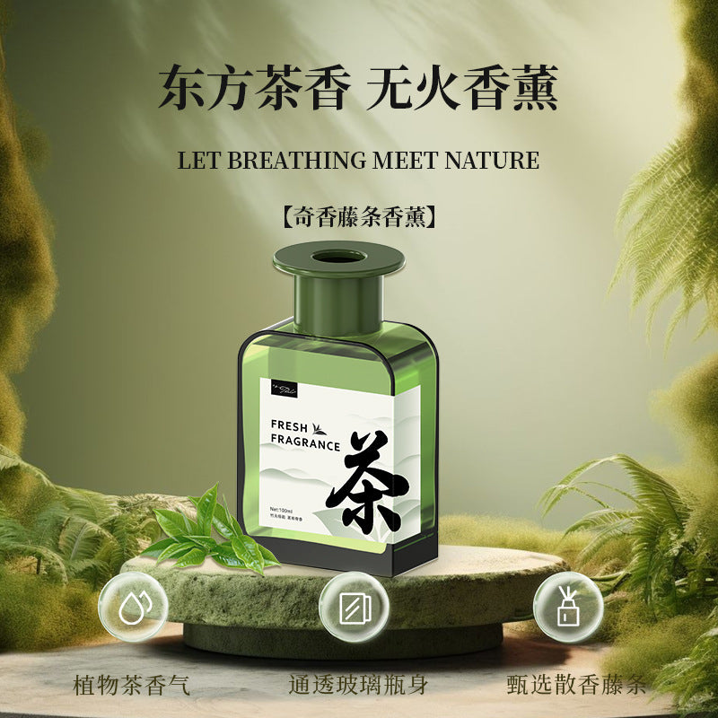 Wholesale home fireless aromatherapy bathroom hotel classy sense rattan aromatherapy toilet long-lasting fragrance bedroom fragrance