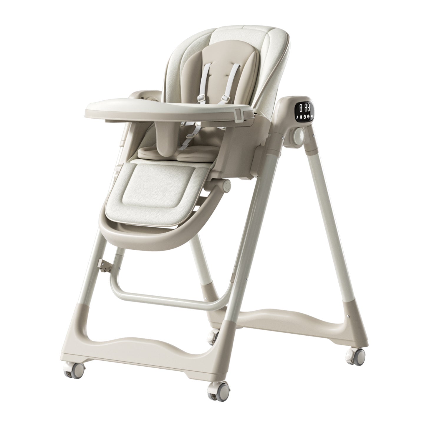 Baby Dining Chair Electric Sleeping Rocking Chair 2-in-1 Baby Dining Table and Chair Household Multifunctional Newborn Rocking Chair