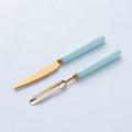 Sky blue fruit knife