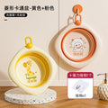New diamond cartoon series - pink lamb + yellow giraffe [face & foot wash] + hook