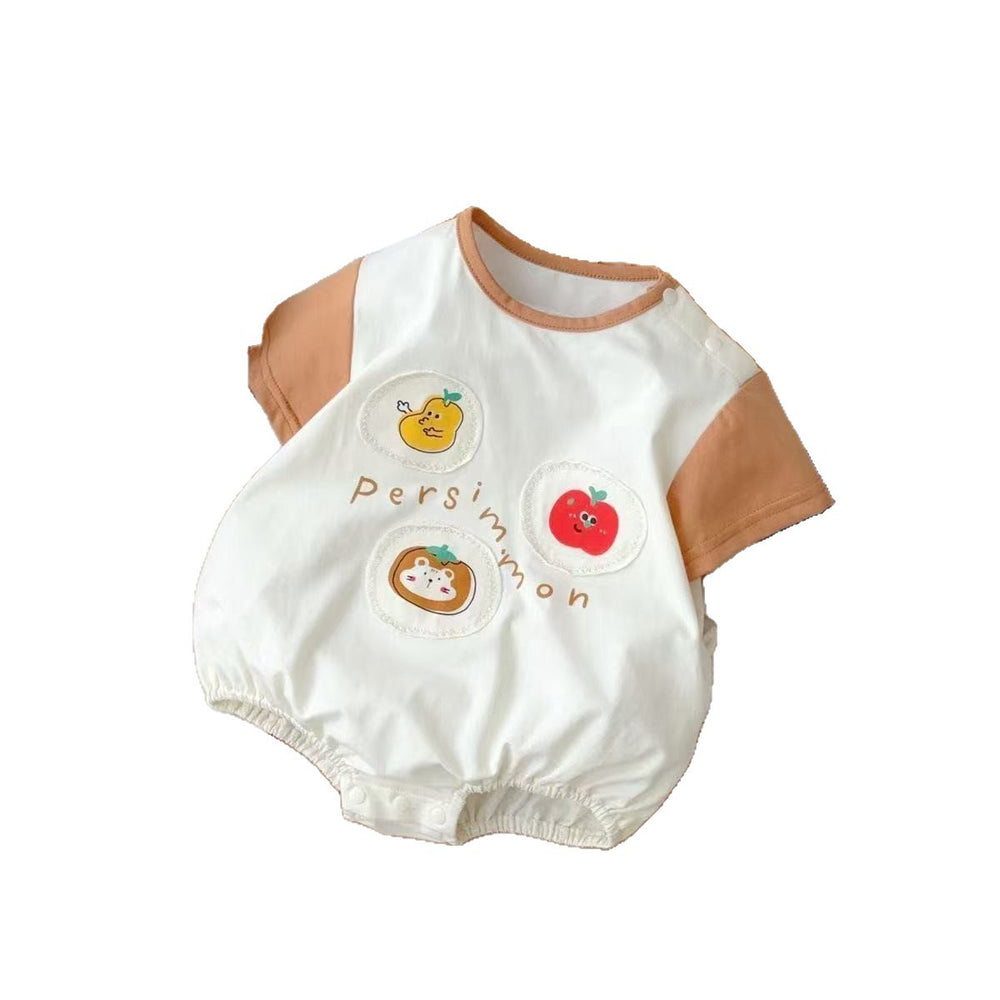 Baby clothes summer thin bodysuit class a 0-2 years old baby romper cute super adorable newborn short-sleeve crawling suit