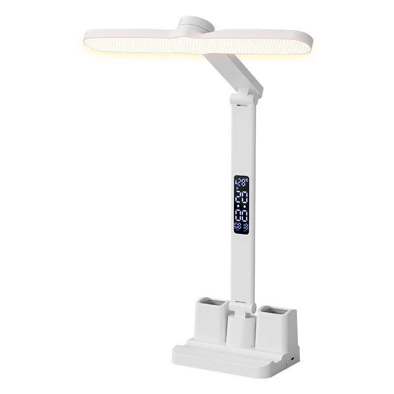 Multifunctional eye-care study lamp - new smart desk lamp with three-level dimming, rechargeable, for students and children