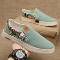 Winter old beijing cloth shoes men 2025 new arrival sports casual canvas shoes men's thousand layer bottom fisherman's slip-on