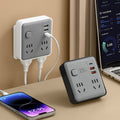 Socket converter multi-hole plug strip power strip wiring board expansion multi-purpose function plug splitter student dormitory