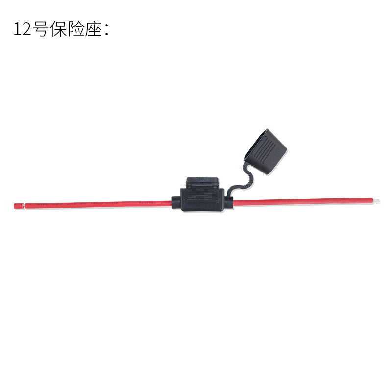 Medium waterproof auto holder No. 10 12 14 16 AWG wire fuse box insert fuse holder