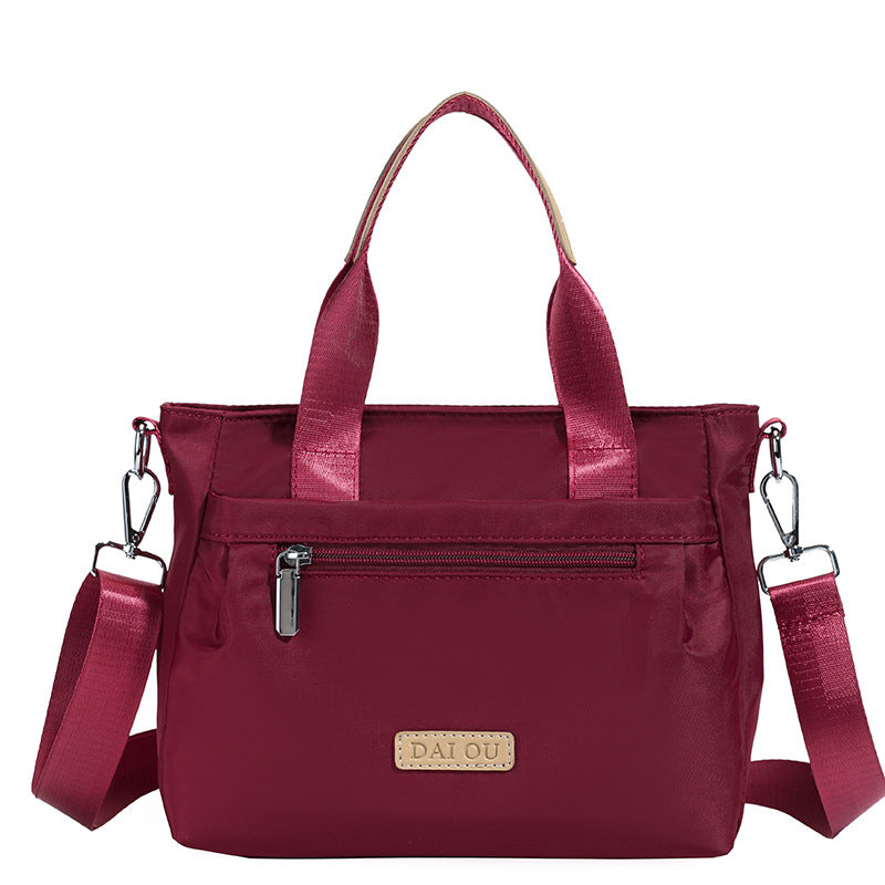 Cross-border women's bags 2025 summer new lightweight large-capacity tote bags women's casual simple shoulder messenger bags