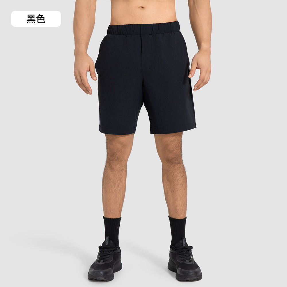 New summer loose casual sports shorts for men - quick-dry, breathable, elastic waistband with drawstring - running & fitness shorts dmk003
