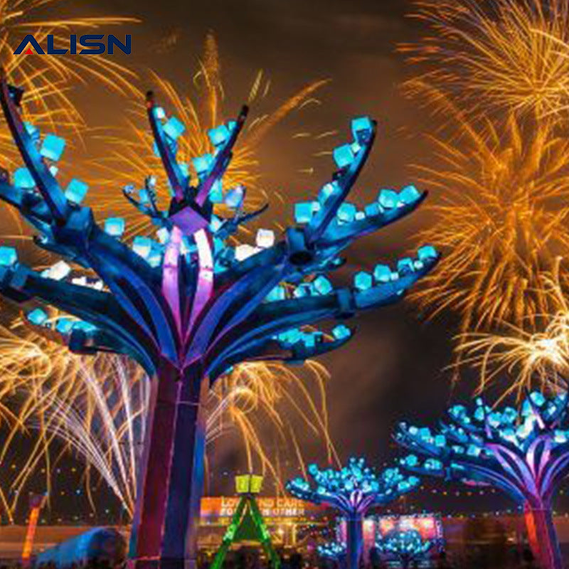 Lighting Installation Outdoor Garden Garden Light Landscape Lighting Decoration Waterproof Luminous Internet celebrity Lighting Installation Colorful