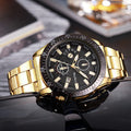 Wholesale and dropshipping: trendy new arrival - hot-selling, stylish men's watch with three-eyed calendar design. direct from the manufacturer