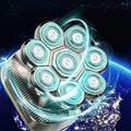 Bald machine male 8-head bald handy gadget shave bald head whitening special shaving hair hairdressing electric razor