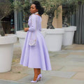 Export women's clothing african fashion silm a-line pure colordresselegant small dress cross-border supply special price