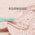 Newborn baby feeding spoon set - silicone soft spoons for water, food, and training - baby eating tools
