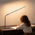 Dorm room study desk lamp - led light source, indoor bedside reading lamp, upright desk lamp for kids, elementary school students, and study rooms