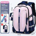 2026 new elementary and middle school boys' lightweight backpack - ergonomic, spine-supporting design for students - high school girls' large capacity, ultra-lightweight backpack