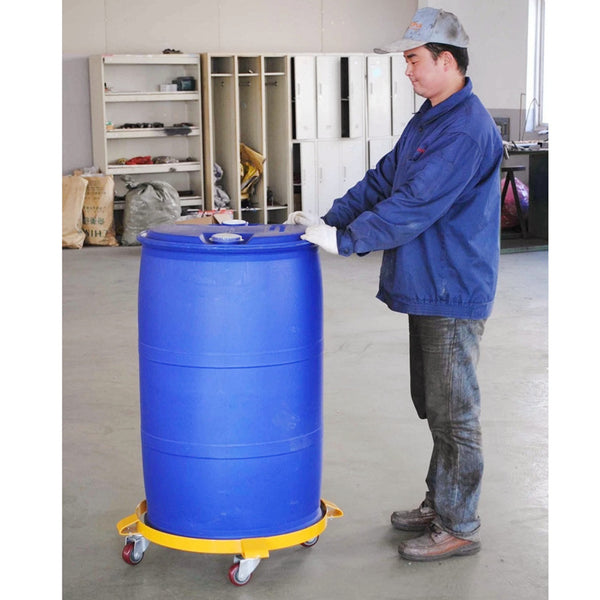 鹰力SD55系列平移油桶车简易油桶搬运车低位万向轮移动圆桶搬运车