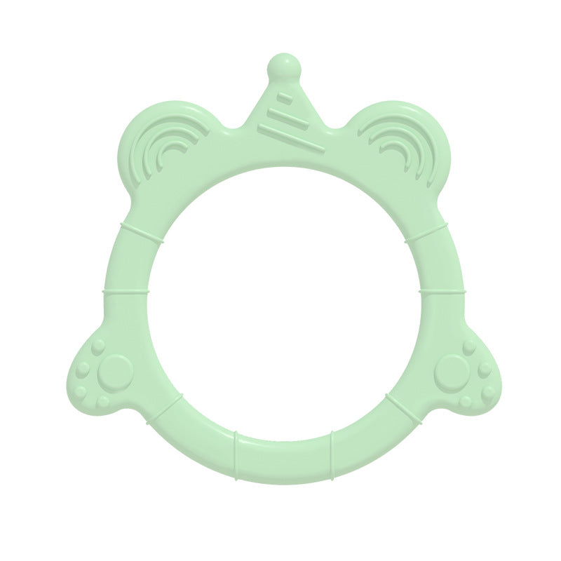 Cross-border new baby biting glue food grade silicone molar stick baby biting music anti-eating hand biting glue silicone toothpaste