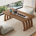 Bay window small coffee table chinoiserie zen tatami low table windowsill balcony non-solid wood for home floor kang table small table