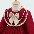 Ready-to-ship girls' dresses - autumn  new arrivals: lolita red kids' princess dress, stylish birthday tutu skirt
