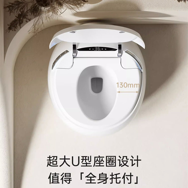 Automatic flip starry sky ball smart toilet integrated no water pressure instant heat antibacterial siphon egg toilet
