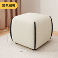 Stool accessible luxury square stool dressing stool solid wood strong adult stool coffee table stool sofa footrest door shoe changing stool low stool
