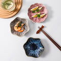 Japanese styleaccessible luxury dipping dish seasoning dish ceramic bone spitting dish small dish sauce and vinegar plate seasoning dish for home cold dish dish