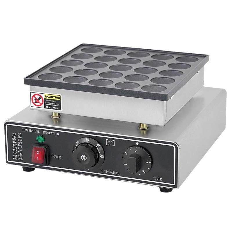 Commercial thickened non-stick waffle maker, flip-top 25-hole 36-hole small waffle maker, commercial stall