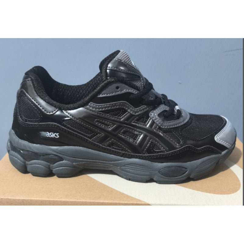 new arrival pure original arthur gel nyc sports shoes for men and women, same style patchwork upper, low-top height-increasing running shoes