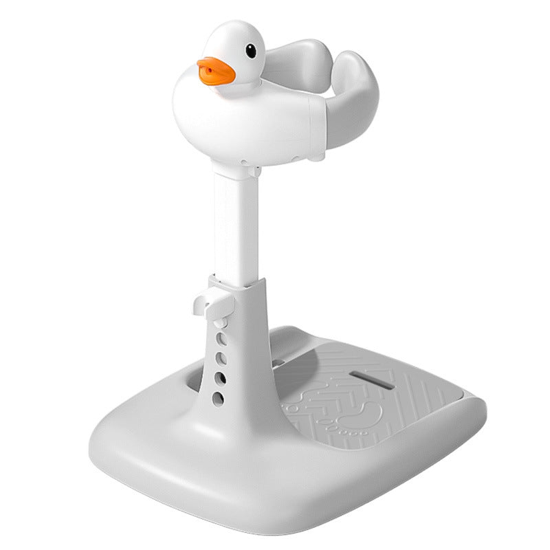 Baby standing bath support - adjustable & foldable infant bath tub for washing & bathing
