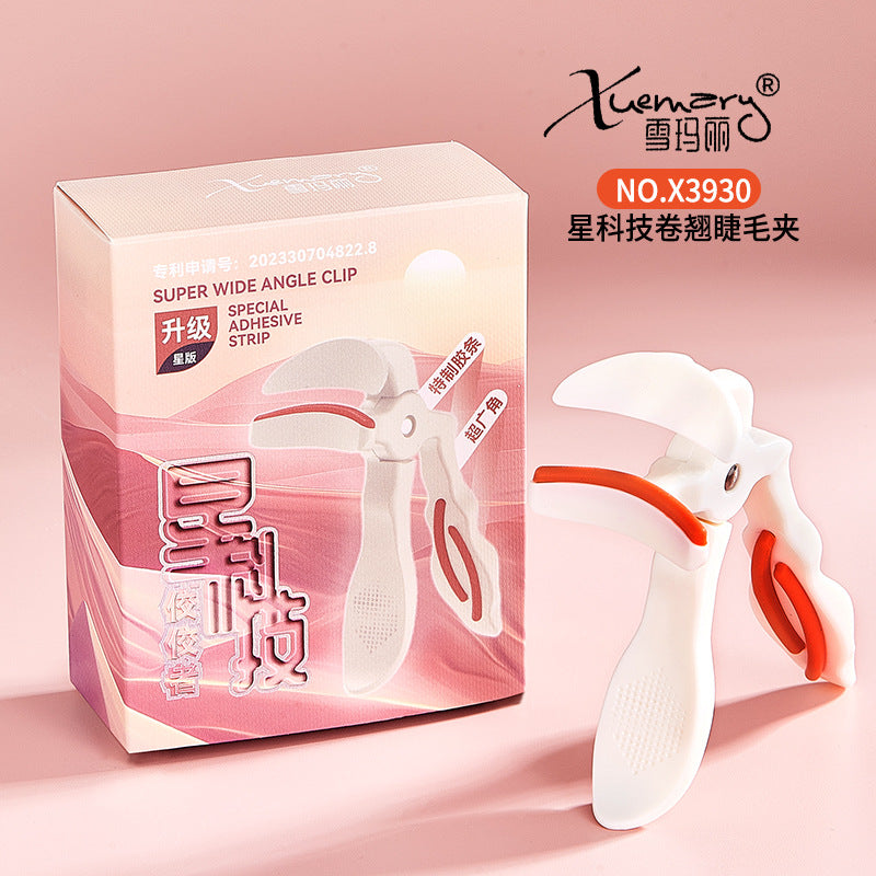 Keqi comfy basics wide-angle duck tongue eyelash curler fits eyelids, curls and long-lasting hair-styling with adhesive strips, beauty tools