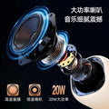 Longweishi dy20k wireless karaoke bluetooth speaker - compact audio system with night light & table lamp - perfect for music, ambiance, and outdoor use