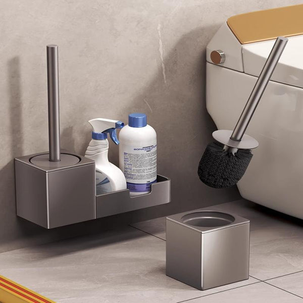 Toilet brush, shelf, no punching, household no dead ends, toilet brush, toilet, bathroom toilet, toilet cleaning, toilet cleaning
