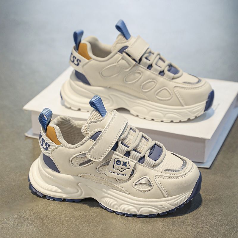 Boys' shoes:  spring new arrivals - kids' anti-slip soft sole sneakers, breathable chunky dad shoes for mid-to-large children, perfect for spring and autumn