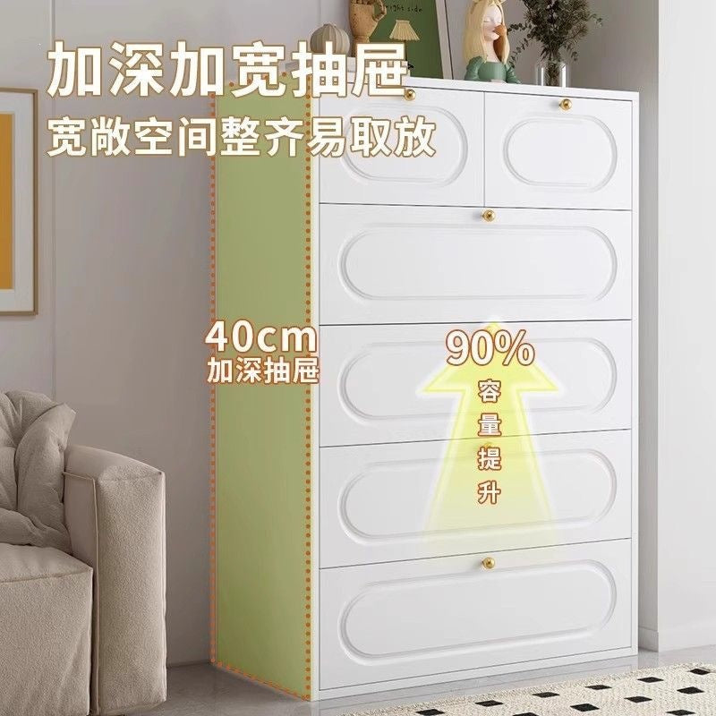 Iron chest of drawers bedroom storage cabinet living room side cabinet modern home steel storage drawer cabinet bedside cabinet