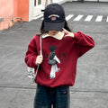 Girls' spring sweatshirt & spring/autumn polo shirt -  new korean style trendy tops for fashionable kids