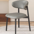 Dining chair scandinaviancasualaccessible luxury hotel back chair for home modern casual restaurant popularplaid long-sitting dining table chair